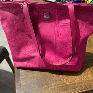 Coach carryall bag